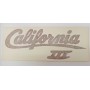 DECALCOMANIE - ADESIVI-Adesivo "California III" Rosso-Oro Faianchetto Copriaccumulatore DX-SX per Moto Guzzi California1000III