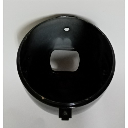 FARI ANTERIORI-Calotta Faro Anteriore D. Esterno mm160 D. Vetro mm130 Lunghezza mm160 per Moto Guzzi Vari Modelli Storici