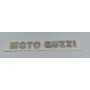 DECALCOMANIE - ADESIVI-ADESIVO ORO NERO  MOTO GUZZI  Cm 7 X 9 mm -