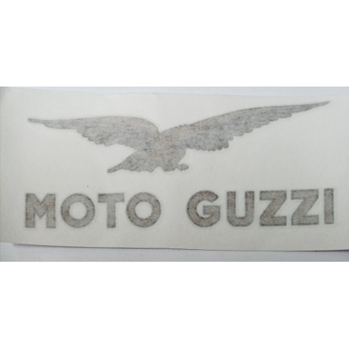 DECALCOMANIE - ADESIVI-Adesivo Oro Nero " Moto Guzzi Aquila DX " Cm 9,7 X 30,9 mm - Varie Applicazione