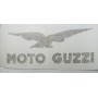 DECALCOMANIE - ADESIVI-Adesivo Oro Nero " Moto Guzzi Aquila DX " Cm 9,7 X 30,9 mm - Varie Applicazione