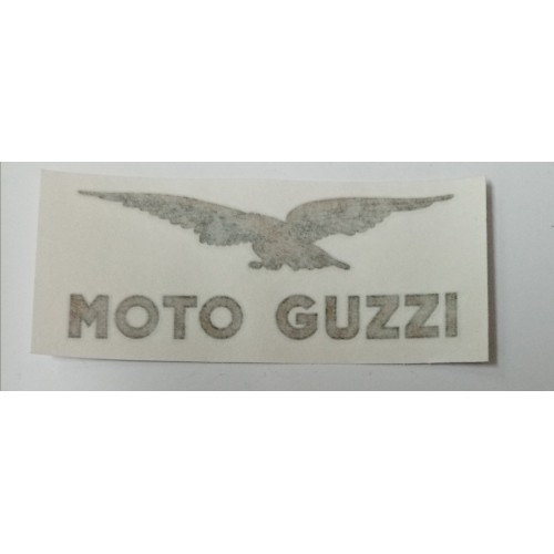 DECALCOMANIE - ADESIVI-Adesivo Oro Nero " Moto Guzzi Aquila SX " Cm 9,7 X 30,9mm