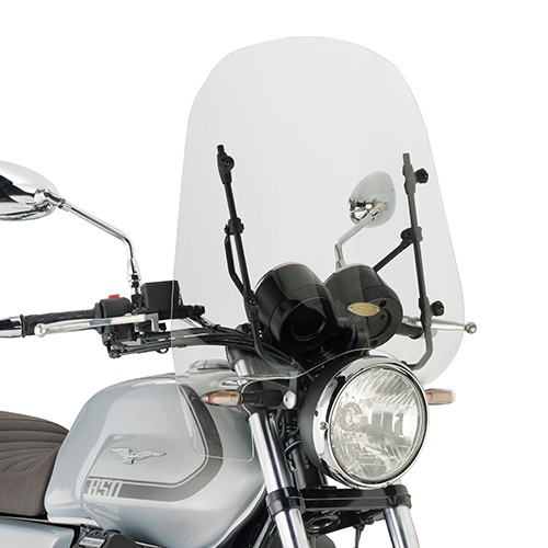 GIVI ACCESSORI-PARABREZZA SPECIFICO TRASPARENTE MOTO GUZZI V7 850 STONE/SPEC '21-23