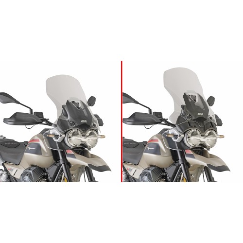 GIVI ACCESSORI-CUPOLINO TRASPARENTE MOTO GUZZI V85 TT (2024)