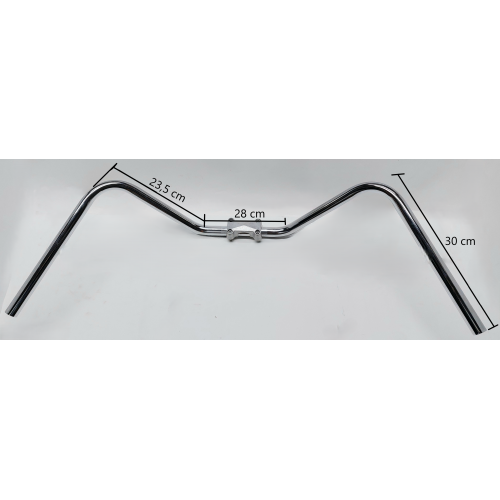 MANUBRI-Manubrio Cromato Alto per Moto Guzzi 850 GT California 1° Serie