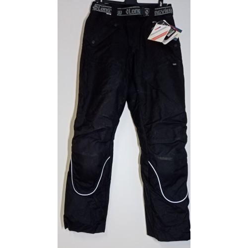 ABBIGLIAMENTO - CASCHI-ACCESSORI-Pantalone Tessuto Antiacqua con Membrana Estraibile, Protezione Ginocchia Taglia L.
