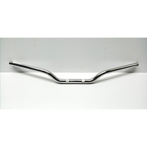 MANUBRI-Manubrio Crom Turismo D.22 Altezza 70mm Lunghezza 680mm per Moto Guzzi Varie Modelli
