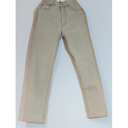 ABBIGLIAMENTO - CASCHI-ACCESSORI-PANTALONE JEANS BEIGE TL 28 DAINESE