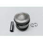 CILINDRI-PISTONI-FASCE ELASTICHE-Pistone D. 54,00 Spinotto D.15mm Completo di 4 Fasce Elastiche per Moto Guzzi 125 Stornello ...