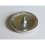 FANALI POSTERIORI-Catarifrangente Tondo Rosso D.40mm Base in Metallo-Attacco con Bullone Centrale per Moto Guzzi Vari Modelli