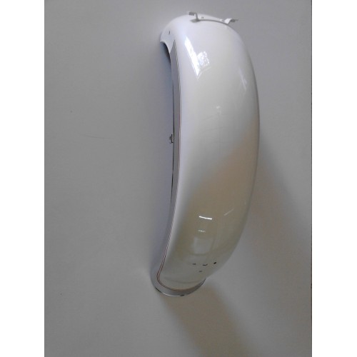 PARAFANGHI-Parafango posteriore Bianco Cromato per Moto Guzzi California II 1000 Originale
