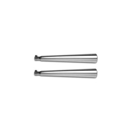 SILENZIATORI-Fascette-Boccole-Coppia silenziatori tipo originali per Moto Guzzi V65C e V65 SP