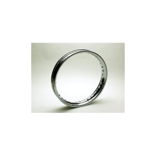 CERCHI-Raggi-Mozzi-PERNI RUOTA-Cerchio cromato posteriore originale per Moto Guzzi Florida 350 e 650, Nevada 350 750