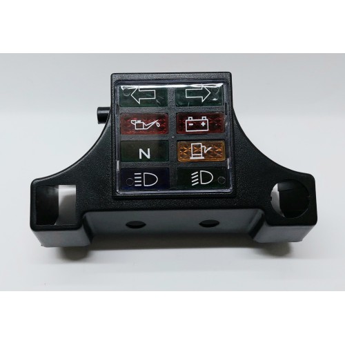 STRUMENTAZIONI - KM - Kgiri - Ricambi-Scatola Spie Cruscotto porta Strumenti per Moto Guzzi Nevada 350/750 fino al 2001, V35-...