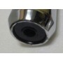 SILENZIATORI-Fascette-Boccole-Silenziatore Cromato DX D.35 SILENTIUM per Moto Guzzi V35 II-V50 III
