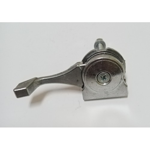 PARTI RICAMBI COMANDO GAS/STARTER-TRASMISSIONI-Comando Leva Gas/Starter Alluminio DX-SX Universale per Moto Guzzi Vari Modell...