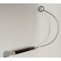 TUBAZIONE-OLIO-BENZINA-Bulloni Cavi Forati-Tubazione Benzina Trecccia Nera per Moto Guzzi Guzzino 65 cc - AM298-1
