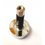 MASSE ANTIVIBRANTI-Massa Terminale Cromata Manubrio Antivibrante per Moto Guzzi California 1100 Carburatore- 1100 IE - 1100 E...