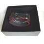 ABBIGLIAMENTO - CASCHI-ACCESSORI-Bracciale Nero Perfili Rossi Originale Moto Guzzi - BI080 606666M