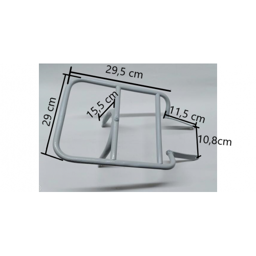 PORTAPACCHI - SCHIENALI - TELAIETTI-Portapacchi Grezzo per Moto Guzzi Cardellino 73-83 - Stornello 125 160 4 Marce -Lodola 17...