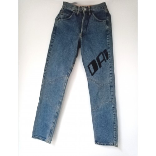 ABBIGLIAMENTO - CASCHI-ACCESSORI-Pantalone JEANS Blu Lavato Tg 42 - " DAINESE "