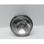 FARI ANTERIORI-Fanale Anteriore Callotta Nera Conica Metallica per Moto Guzzi Vari Modelli anche Storiche Lampada 60-55 -12,5