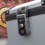 BAULE IN ALLUMINIO CON KIT DI FISSAGGIO MOTO GUZZI V85 TT