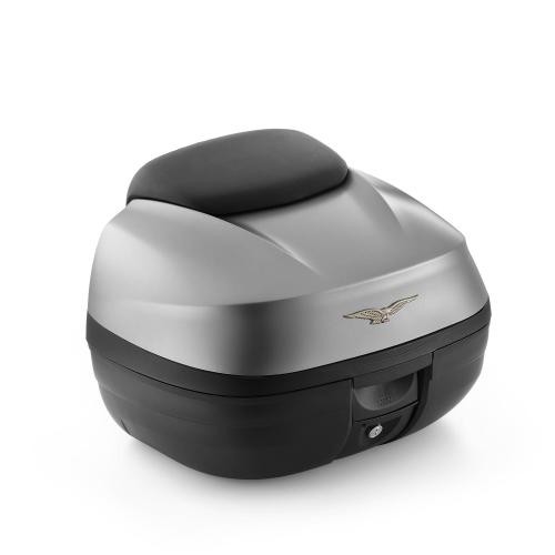 BORSE-BAULLETTI-VALIGE-BAULE 37 LT MARRONE PER MOTO GUZZI V100