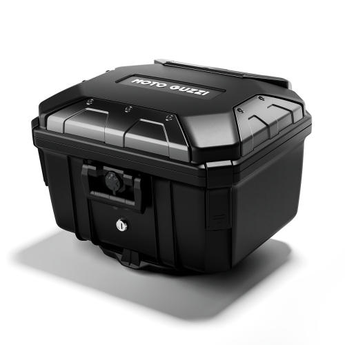 BORSE-BAULLETTI-VALIGE-BAULETTO URBAN DARK CON STAFFA DI MONTAGGIO Moto Guzzi V85 STRADA / V85 TT / V85 TT TRAVEL