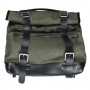BORSE-BAULLETTI-VALIGE-BORSA LATERALE IN CANVAS VERDE MOTO GUZZI