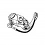 PARTI ELETTRICHE-CONTATTI IMPIANTO DANSI DESTRO/SINISTRO MOTO GUZZI V35/50/65