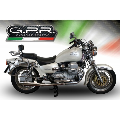 Silenziatori GPR-Scarico GPR compatibile con Moto Guzzi California 1100 Special-Stone-Sport-Ev-Alu 1997-2005