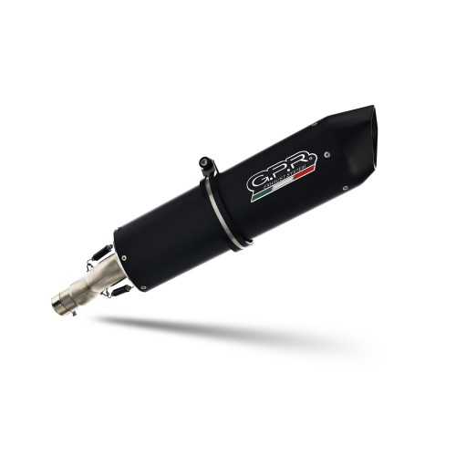 Silenziatori GPR-Scarico GPR compatibile con Moto Guzzi Sport 1200 4V 2006-2007 - Furore Nero