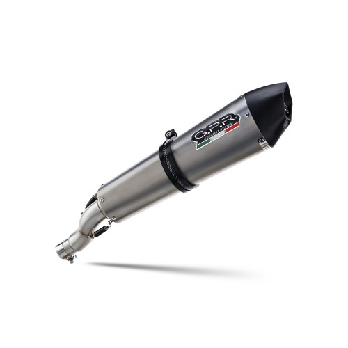 Silenziatori GPR-Scarico GPR compatibile con Moto Guzzi Breva 1200 2007-2012 - Gpe Ann. titanium