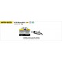 Terminale Indy-Race in alluminio con fondello carby per Moto Guzzi V100 Mandello 2023 - 2024