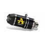 Terminale Indy Race alluminio con fondello carby per Moto Guzzi V85 TT 2021 - 2023