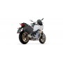 Terminale Indy-Race in titanio con fondello carby per Moto Guzzi V100 Mandello 2023 - 2024