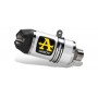 Terminale Indy Race alluminio con fondello carby per Moto Guzzi V85 TT 2019 - 2020