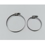 FORCELLONE-GIUNTO-COP.CONICA-Corona-Pignoni e Catene-Fascette Inox 2 Serraggio Cuffia Cardano per Moto Guzzi 850-1000-1100 - ...