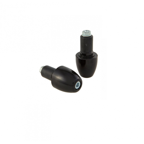 MASSE ANTIVIBRANTI-Coppia Masse Antivibranti Manubrio Nere Universali Innesto D MM17 per Moto Guzzi Varie