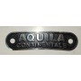 Home-Etichetta Targhetta AQUILA Selle Moto Storiche