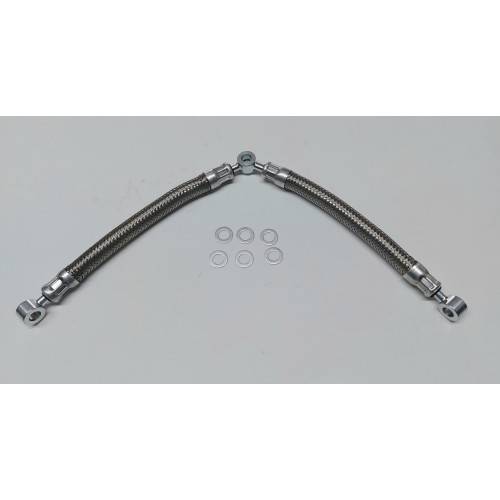 TUBAZIONE-OLIO-BENZINA-Bulloni Cavi Forati-Tubazione Mandata Olio Alle teste per Moto Guzzi 850, Le Mans 1- II-850 T3, 1000 S...