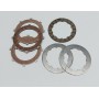 PARTI FRIZIONE-Serie 6 Dischi Frizione per Moto Guzzi Nibbio 50cc 5 Marce - BN023-1