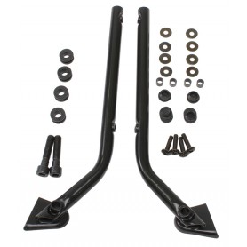 PARABREZZA-Attacchi Parabrezza Neri per Moto Guzzi Nevada 91/2001-California 1100 3° serie - AQ014-1