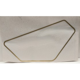 DECALCOMANIE - ADESIVI-Adesivo DX Filetto Oro Fianchetto DX per Moto Guzzi Florida 350-650 - BH042-4