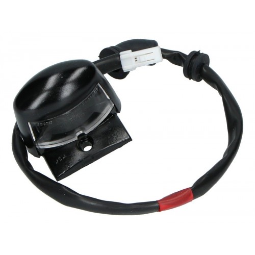 FANALI POSTERIORI-Fanale Luce Targa Nero Lucido con Cavo per Moto Guzzi Vari Modelli AN841-1