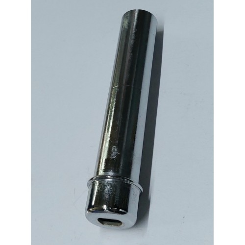 PARTI RICAMBI COMANDO GAS/STARTER-TRASMISSIONI-Tubo Comando Gas Cromato Nudo per Moto Guzzi 250 Airone,Vecchio Falcone 500 co...