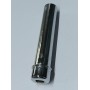 PARTI RICAMBI COMANDO GAS/STARTER-TRASMISSIONI-Tubo Comando Gas Cromato Nudo per Moto Guzzi 250 Airone,Vecchio Falcone 500 co...