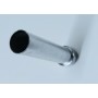 PARTI RICAMBI COMANDO GAS/STARTER-TRASMISSIONI-Tubo Comando Gas Cromato Nudo per Moto Guzzi 250 Airone,Vecchio Falcone 500 co...