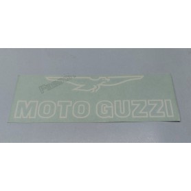 DECALCOMANIE - ADESIVI-Adesivo Bianco " Moto Guzzi Aquila " DX - SX Carenatura per Moto Guzzi 1000 SP III-BH222
